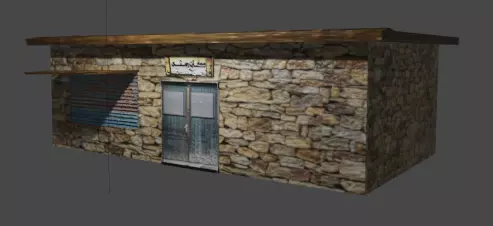 Arabic Old Shop 3D Model  Free 3D model_0
