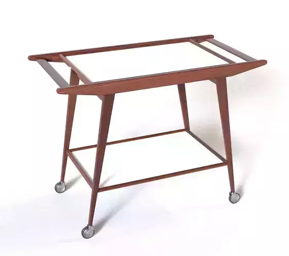 Mid Century Modern Bar Cart