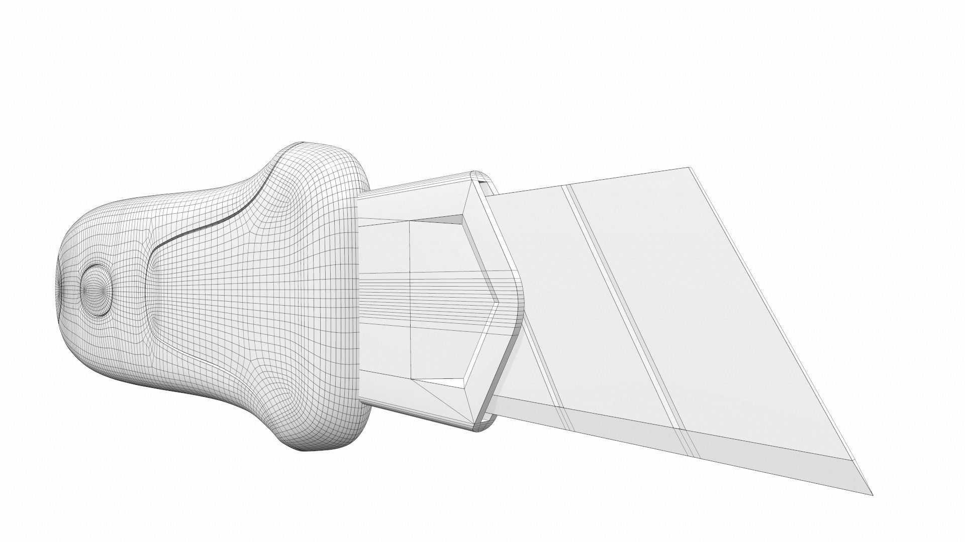 Cutter knife utc-1 colect 3D model_20