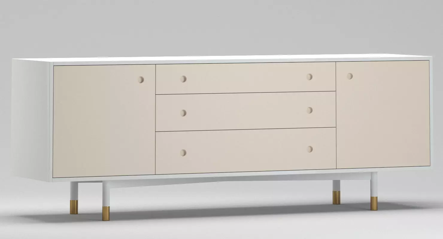 Julie credenza 3D model_0
