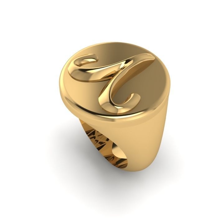 Zodiac sign ring Aries 3D print model_5