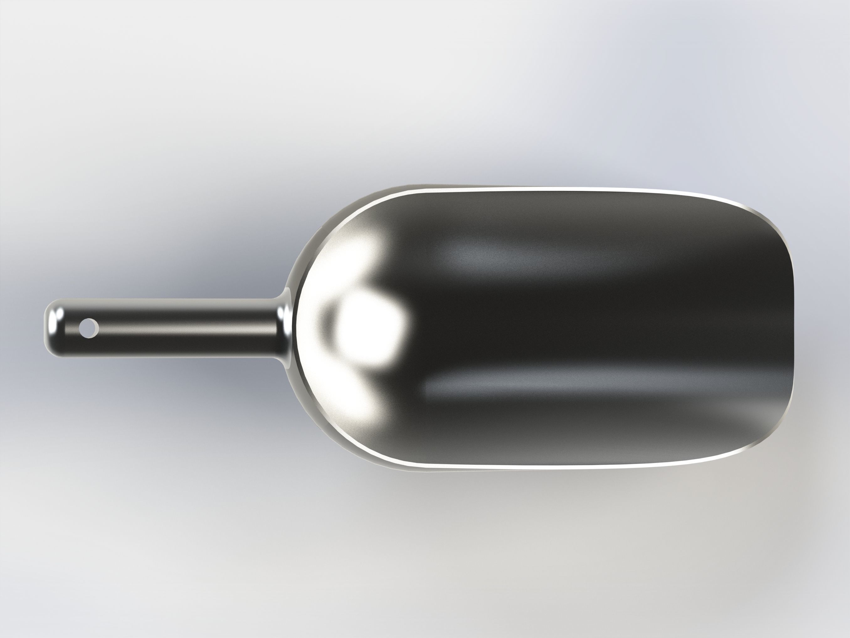 Grocery Bulk Food Scoop 3D model_5