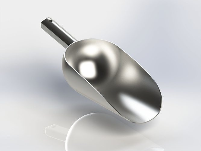 Grocery Bulk Food Scoop 3D model