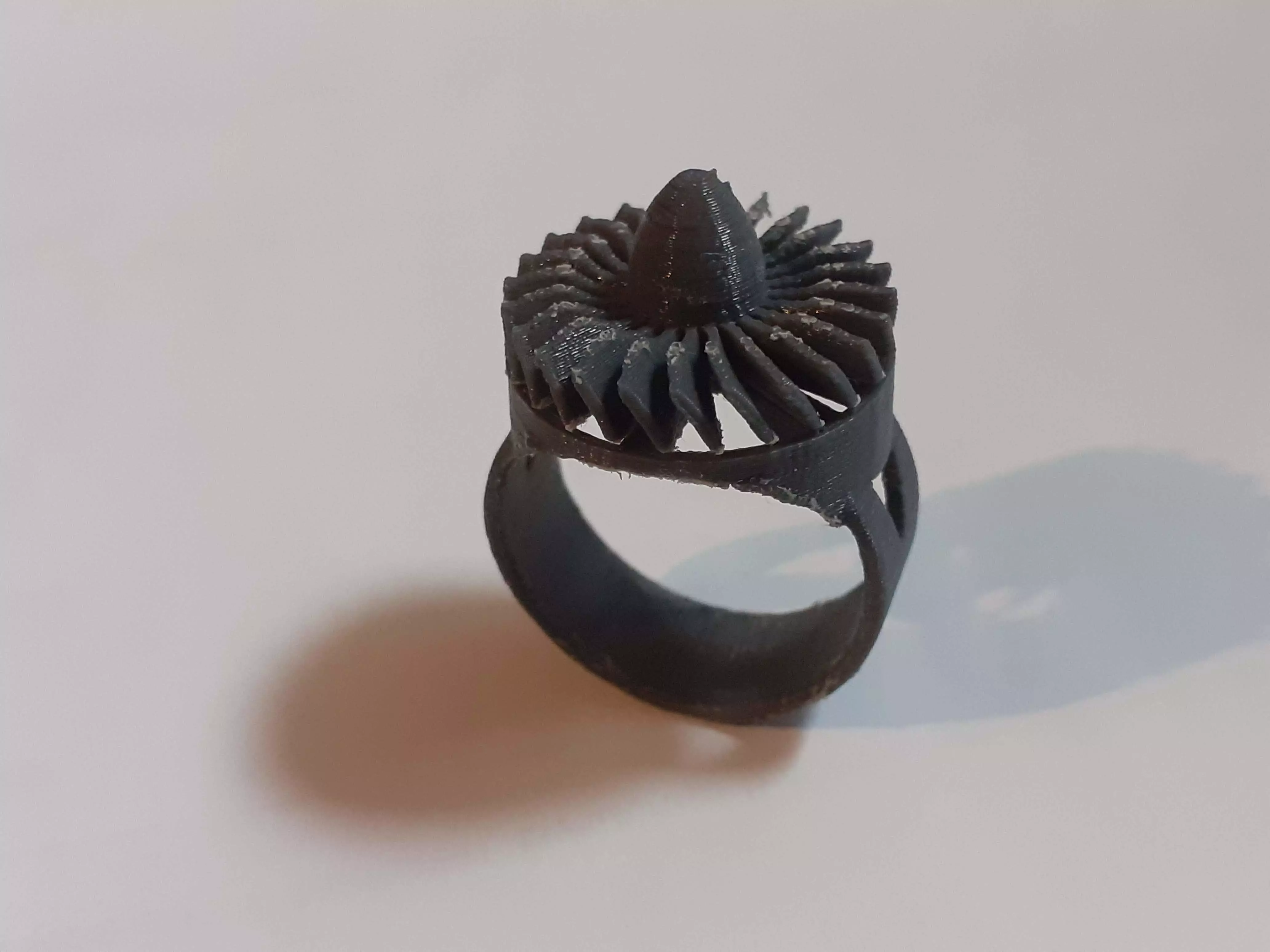 Jet Turbine Ring with movement 3D print model_0