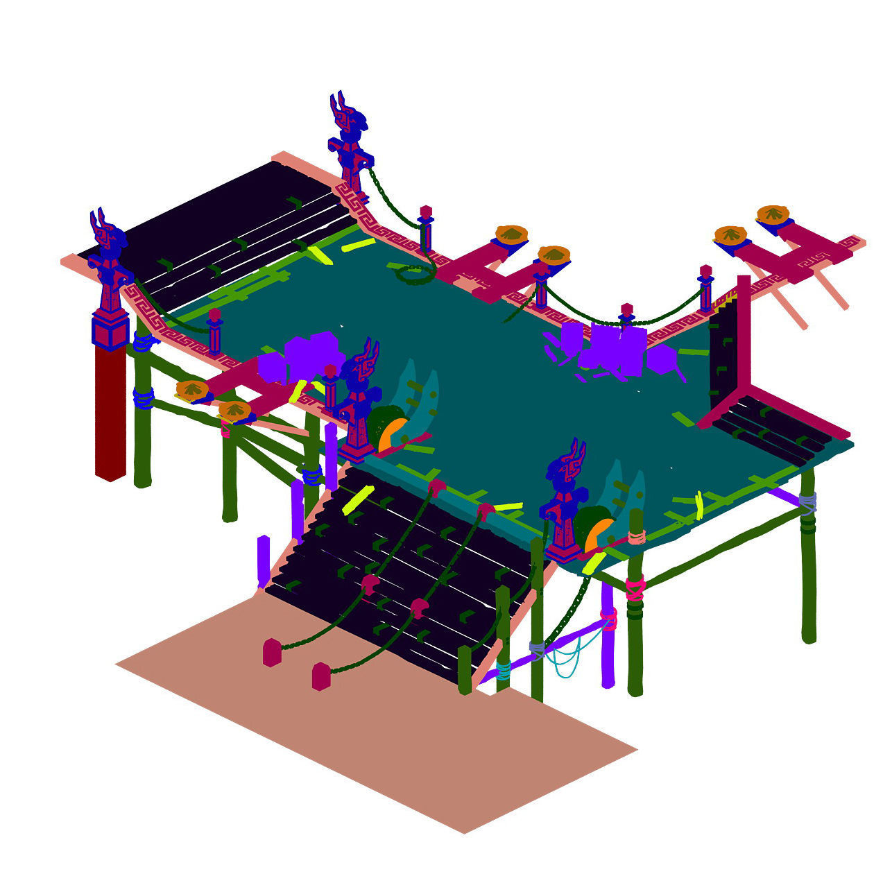 Building - Pier 01 3D model_4