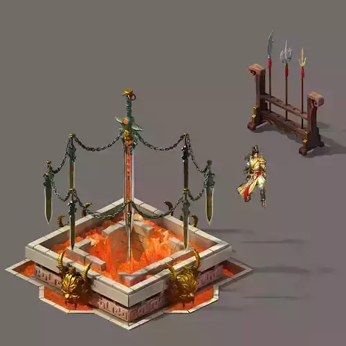 Barracks - sword furnace