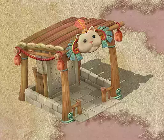 Cartoon version - Beiting - shelter