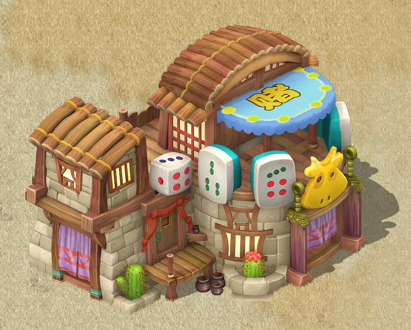 Cartoon Edition - Casino 03 3D model