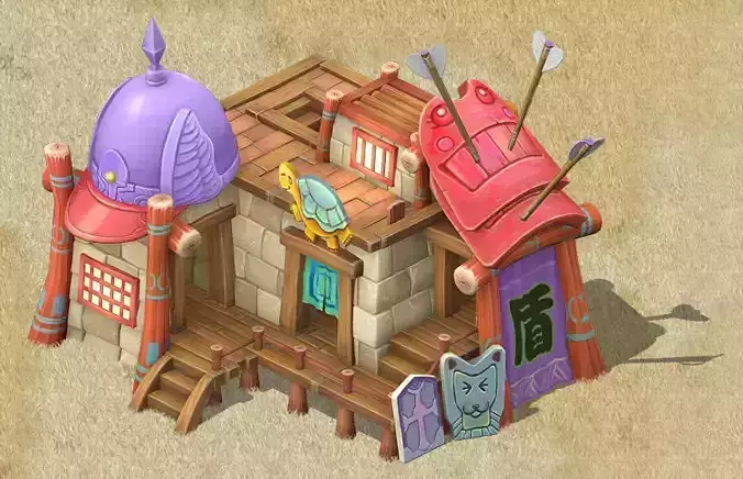 Cartoon Edition - Armor Shop 03