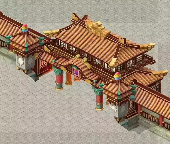 Cartoon Edition - Palace entrance