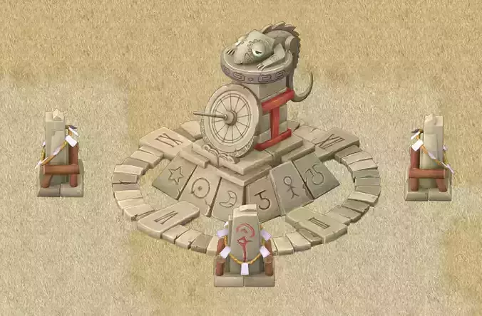 Cartoon version - Jinan logo