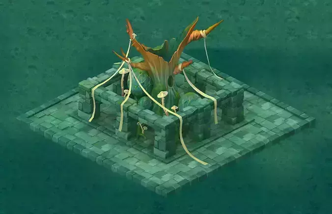 Cartoon Edition - Sacrifice Ancient Tree