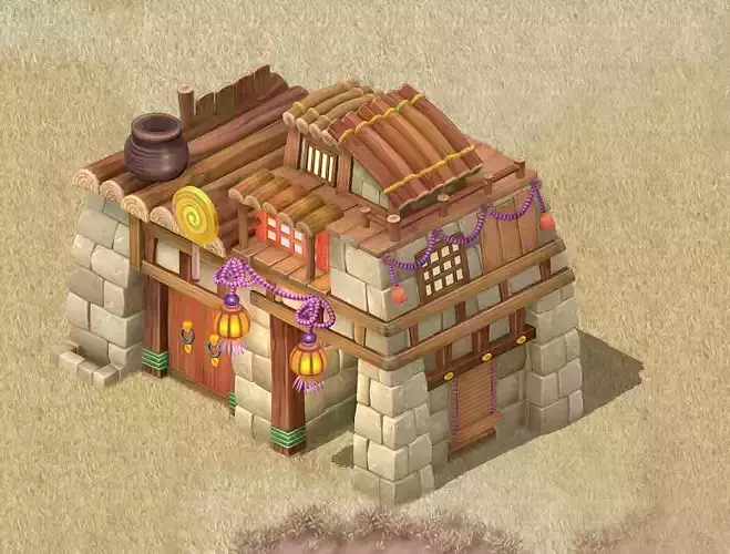 Cartoon version - House 0303