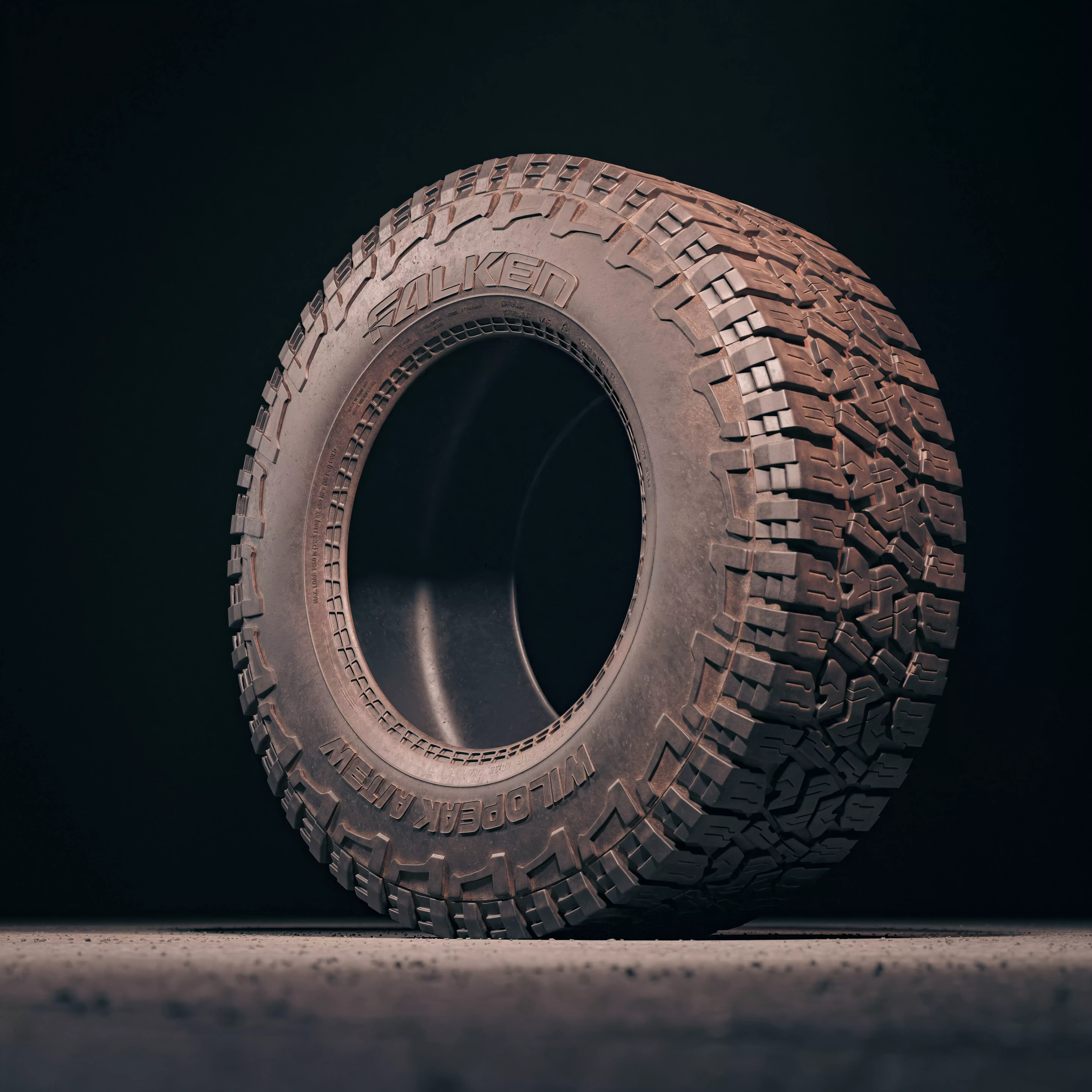 Falken Wildpeak AT3 Low-poly 3D model