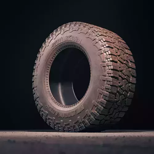Falken Wildpeak AT3 Low-poly 3D model