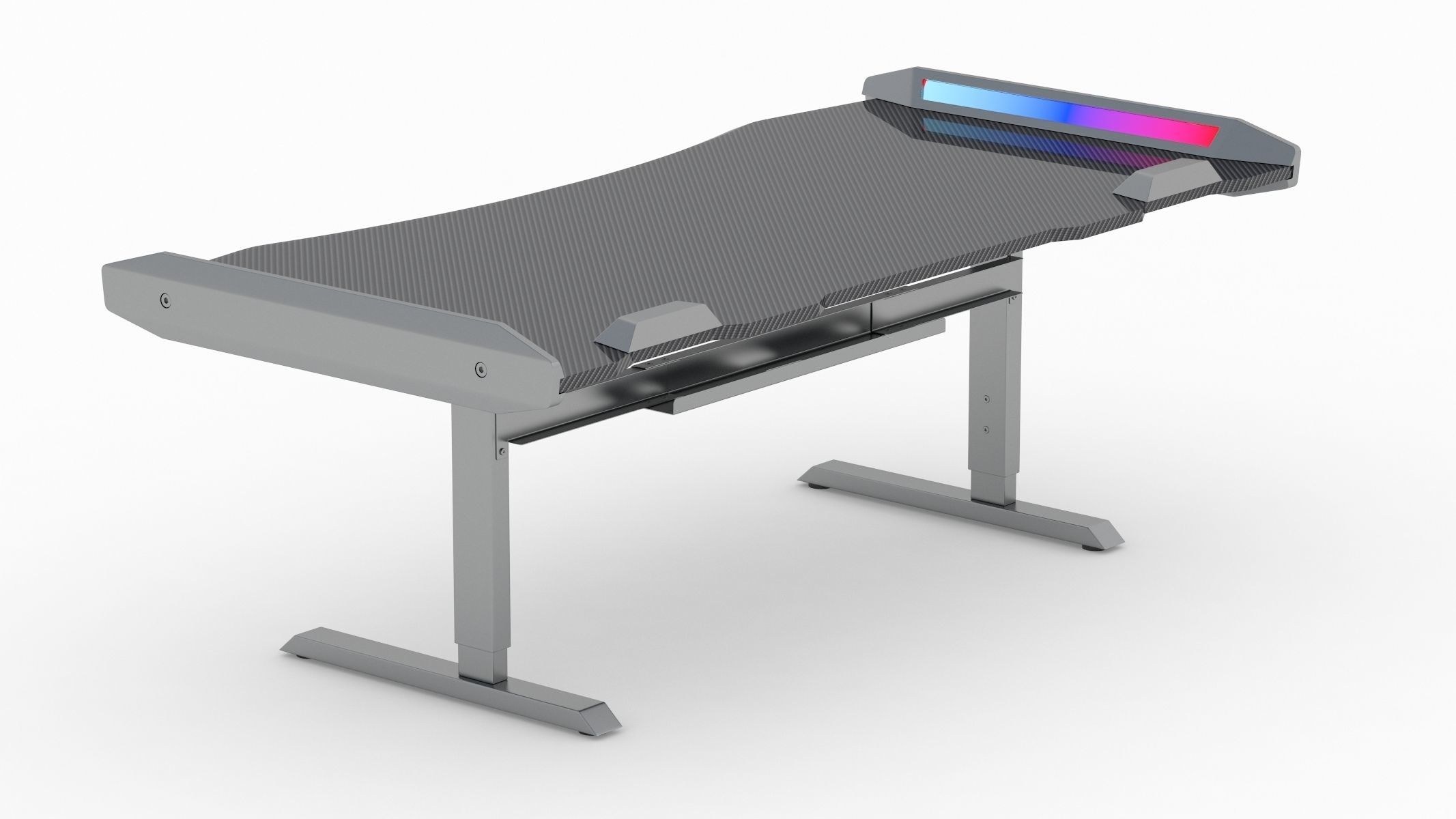 Gaming Desk 2 3D model_7