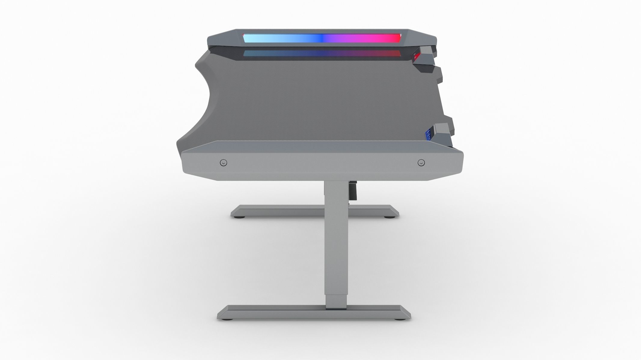 Gaming Desk 2 3D model_8