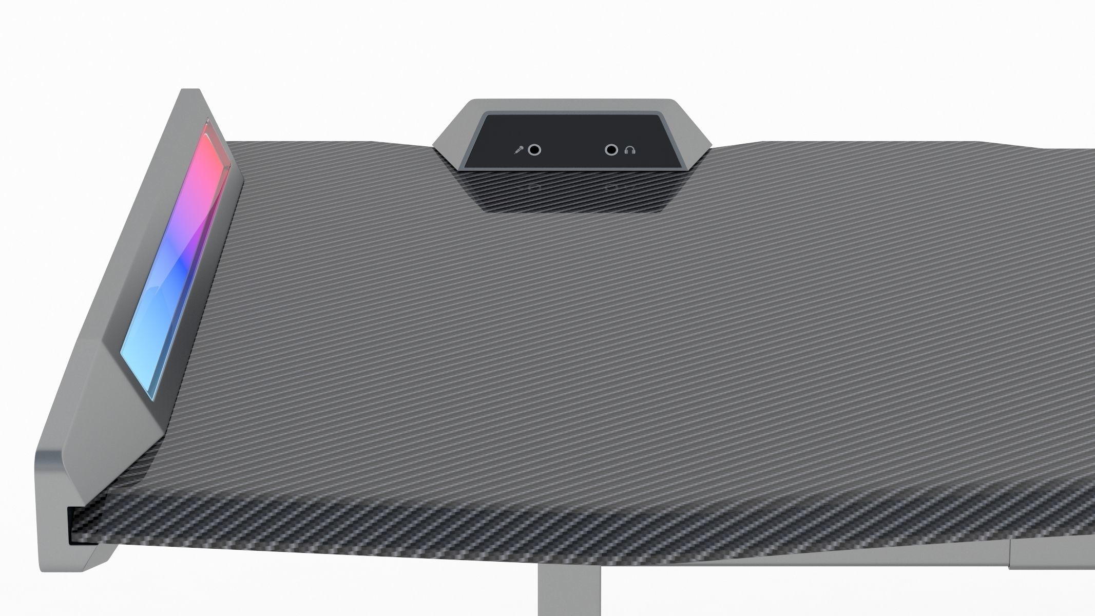 Gaming Desk 2 3D model_10