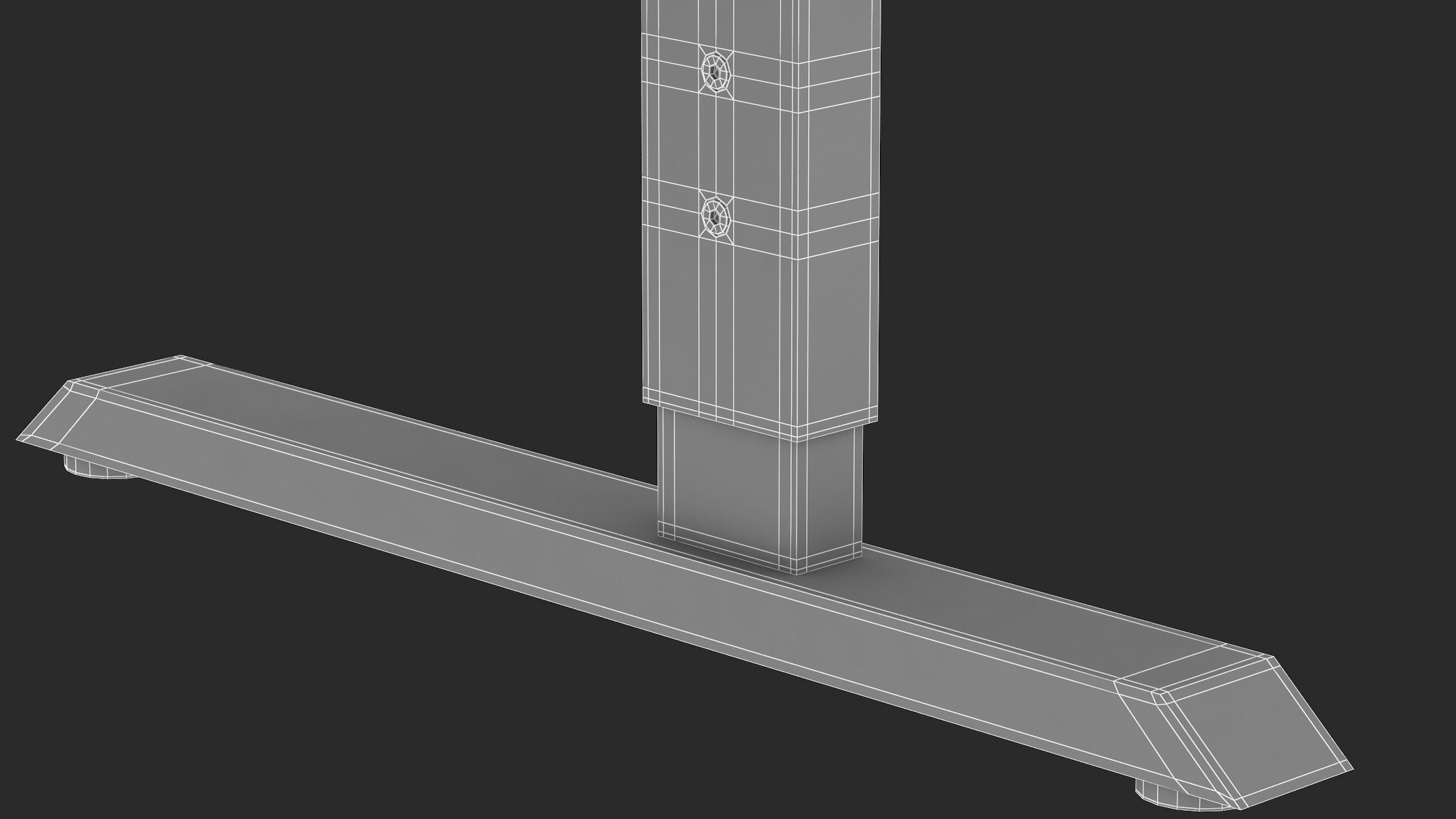 Gaming Desk 2 3D model_37