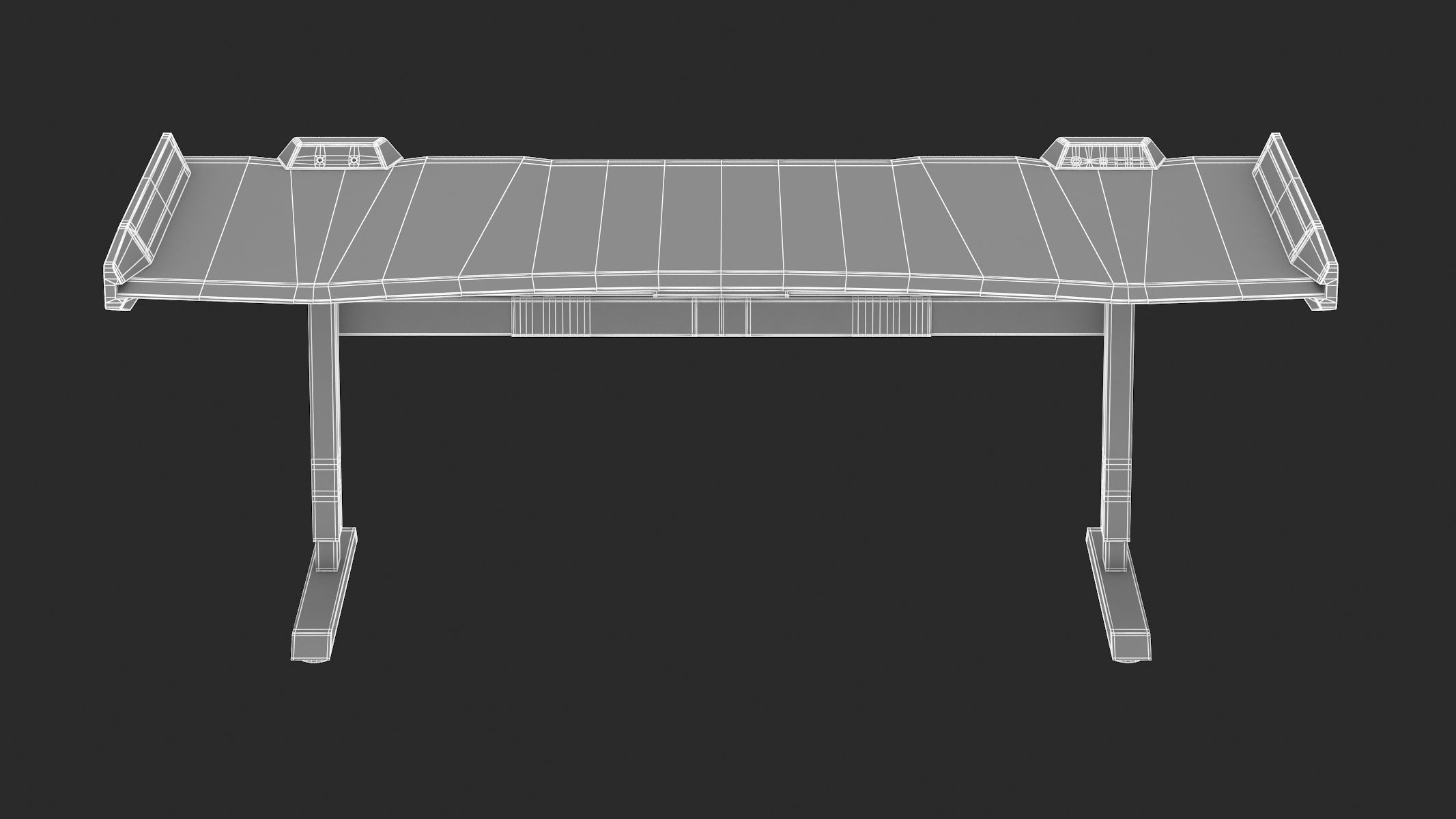 Gaming Desk 2 3D model_20