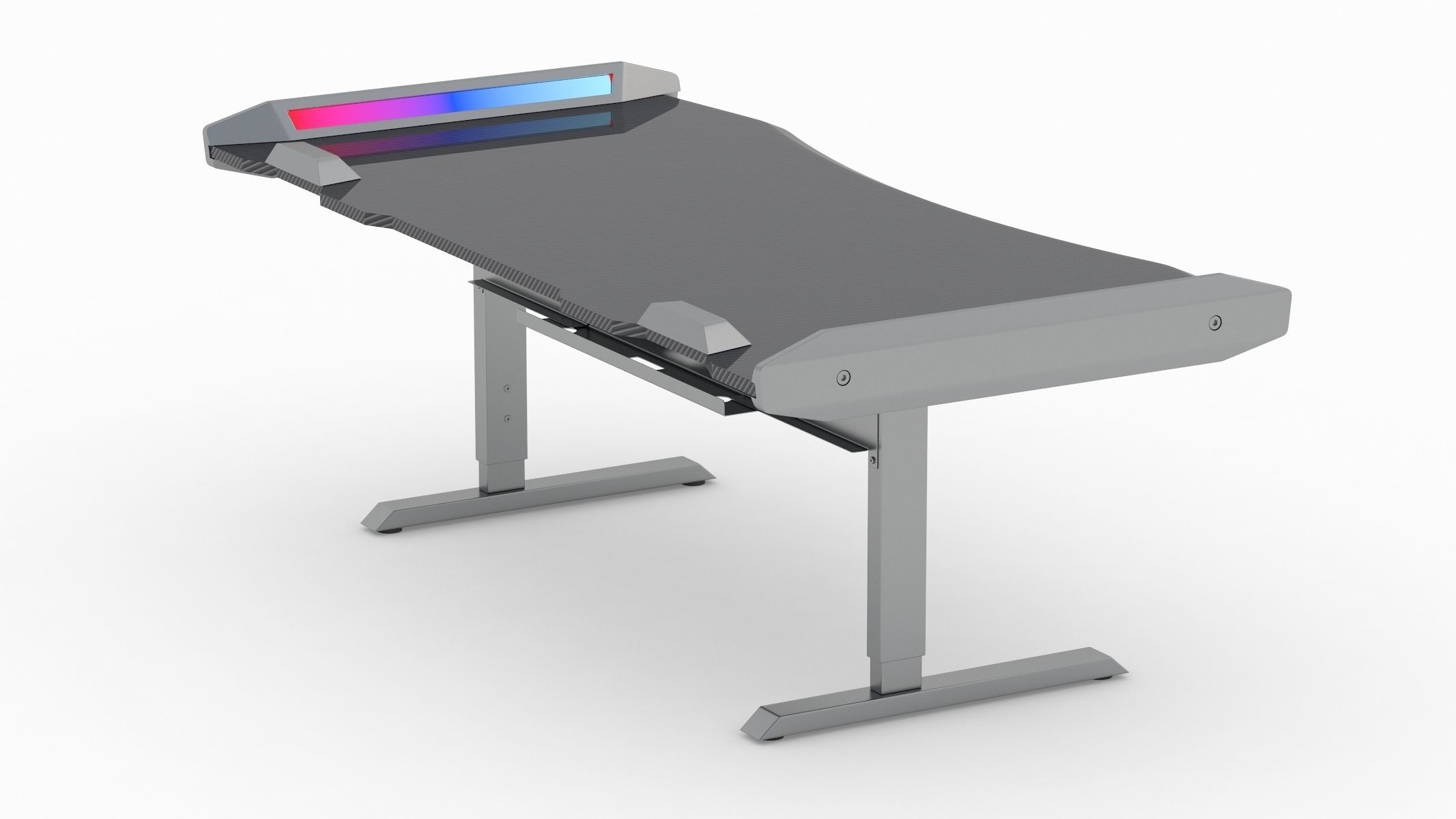 Gaming Desk 2 3D model_4