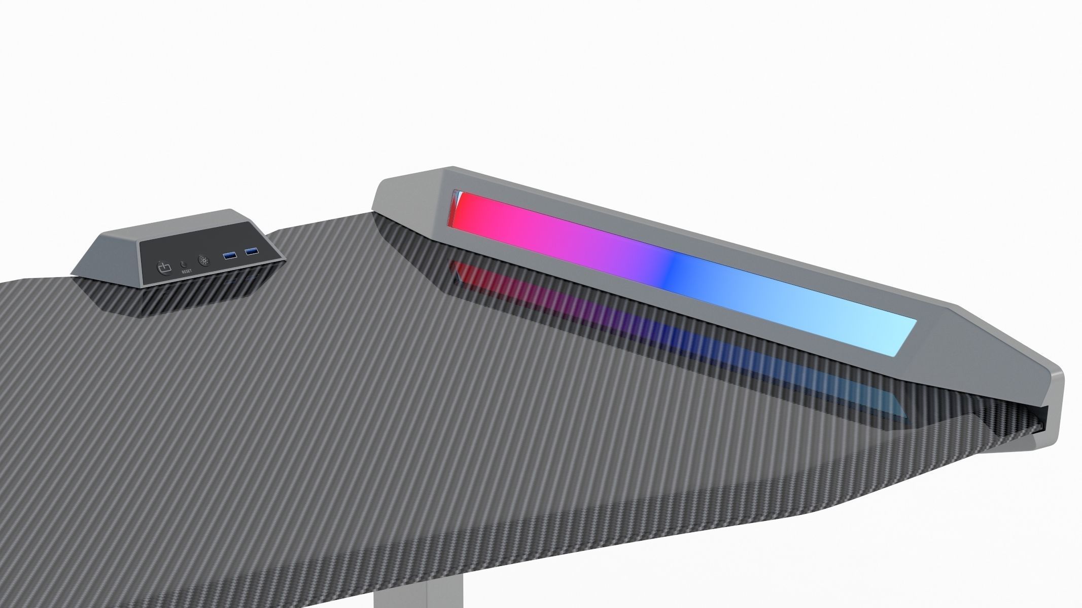 Gaming Desk 2 3D model_11