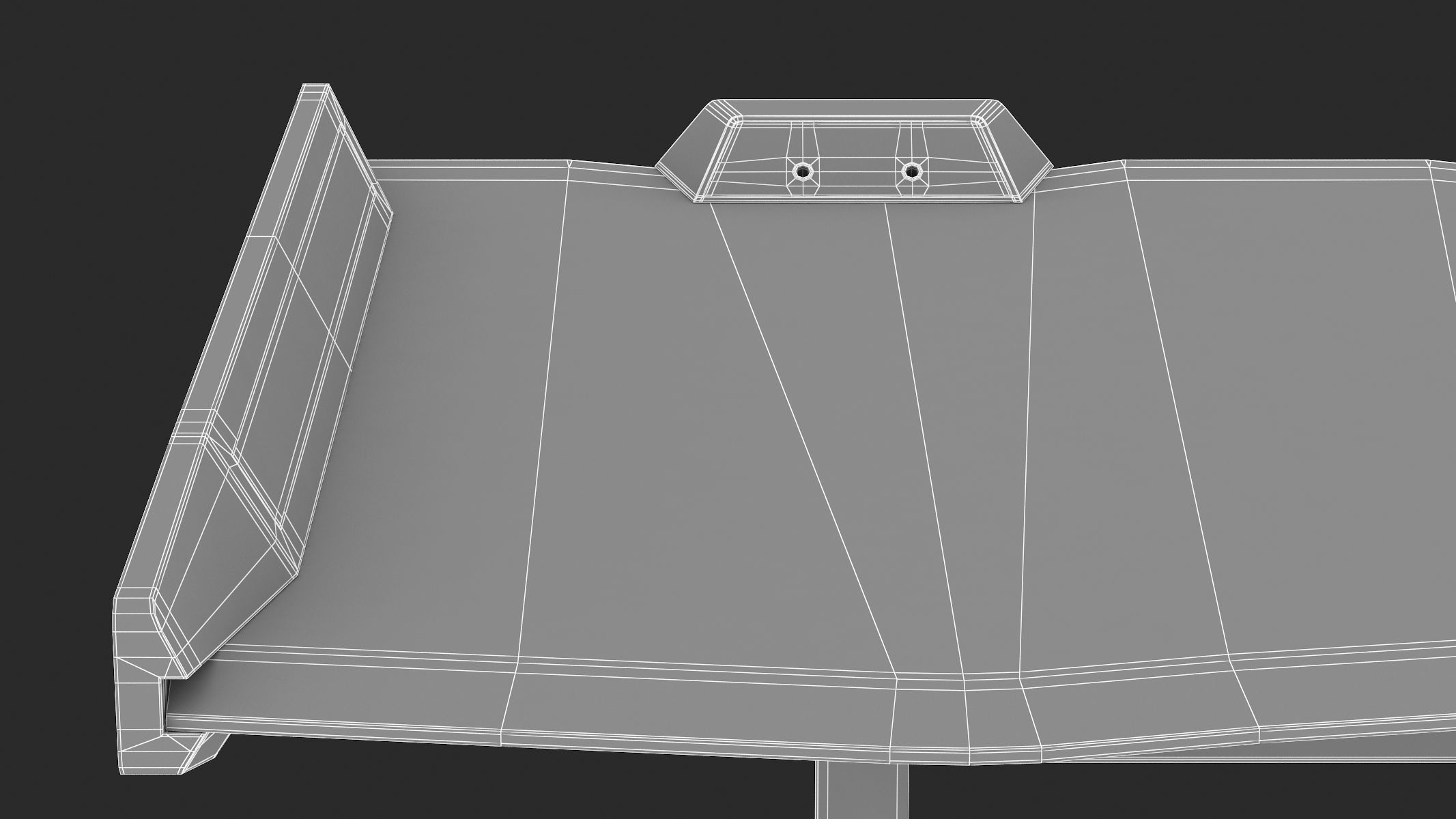 Gaming Desk 2 3D model_30