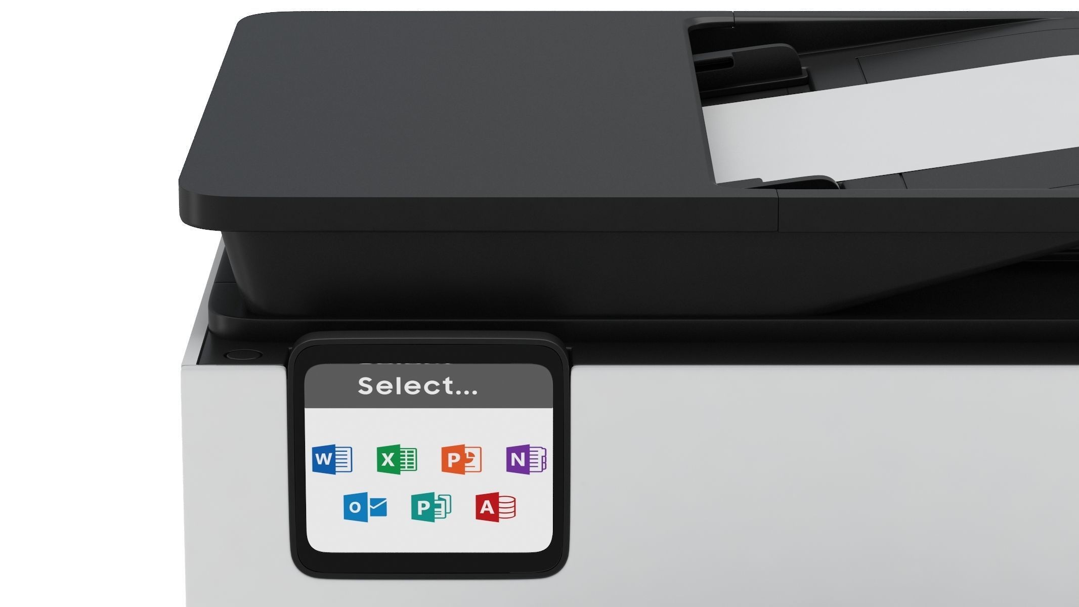 Office Printer 3D model_11