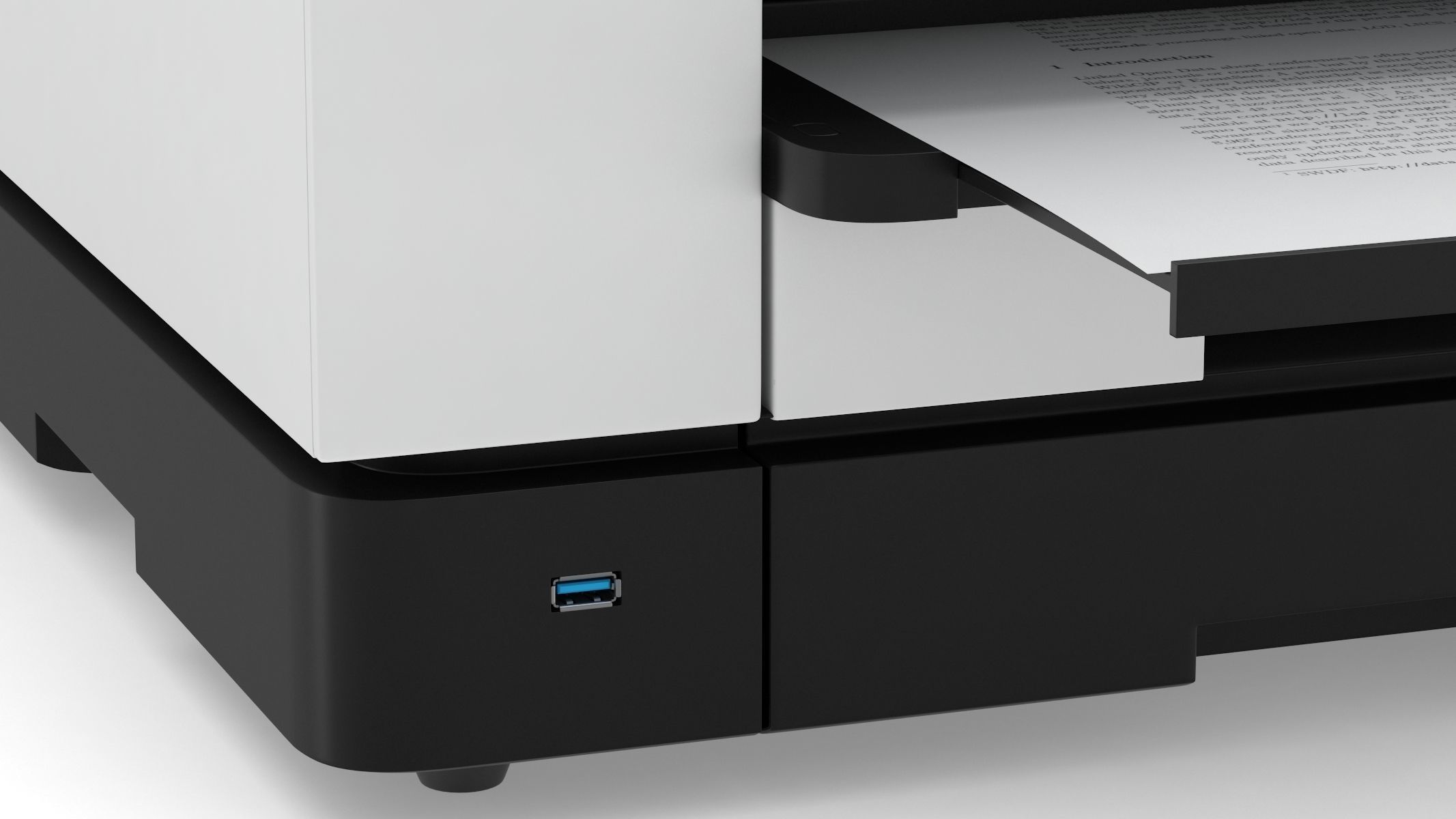 Office Printer 3D model_12