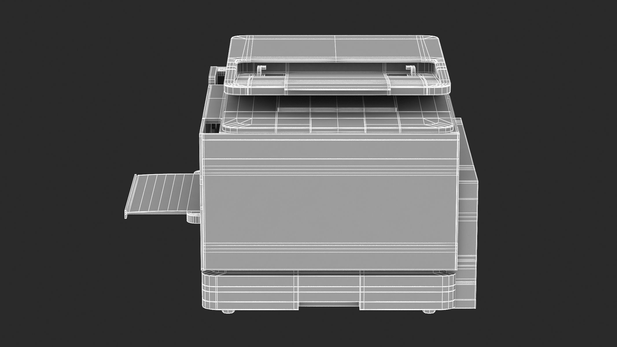 Office Printer 3D model_29
