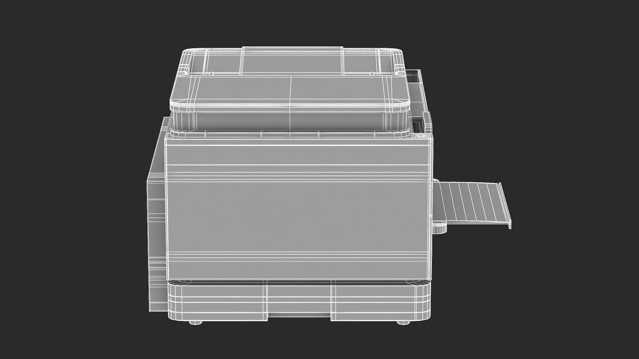 Office Printer 3D model_24