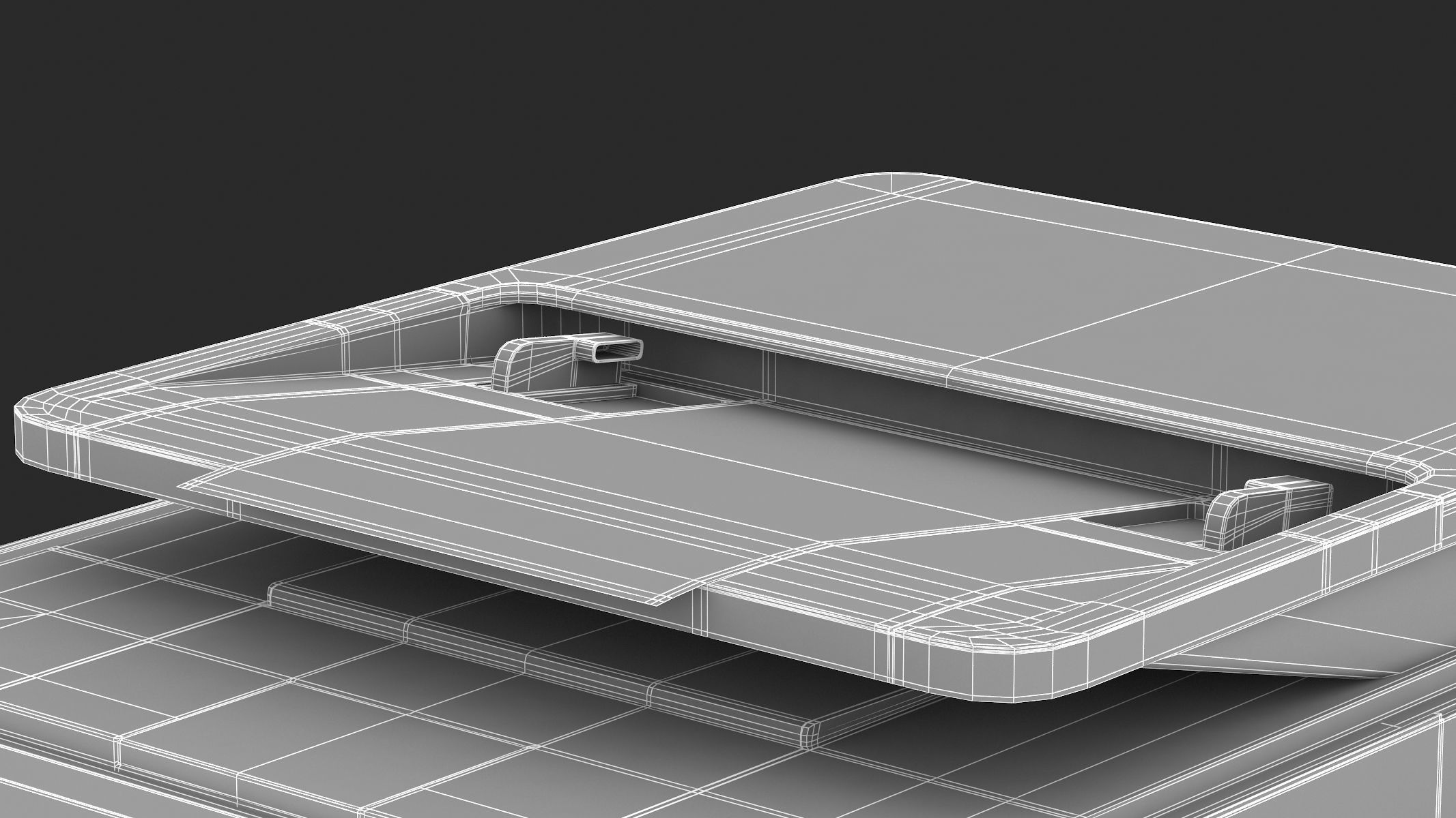 Office Printer 3D model_38