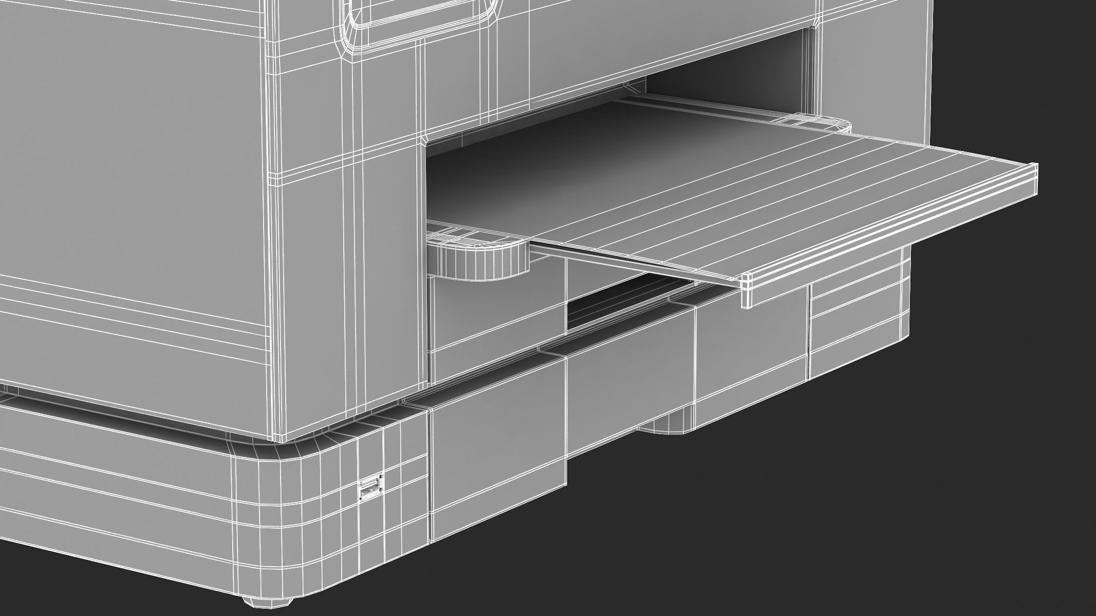 Office Printer 3D model_33