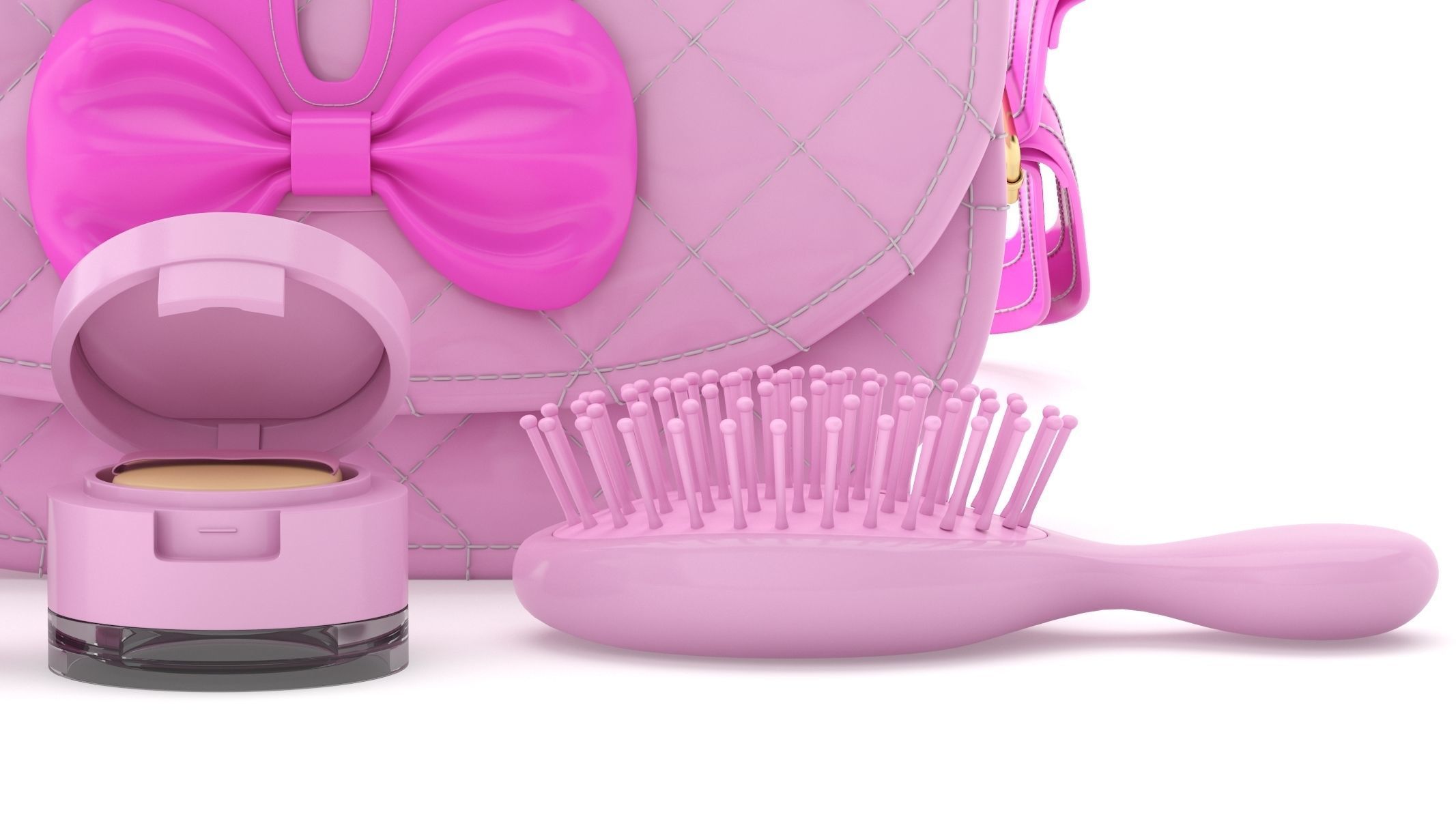 Play Purse Set 3D model_10