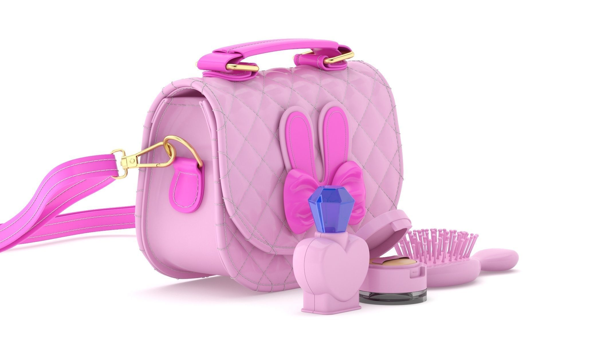 Play Purse Set 3D model_1