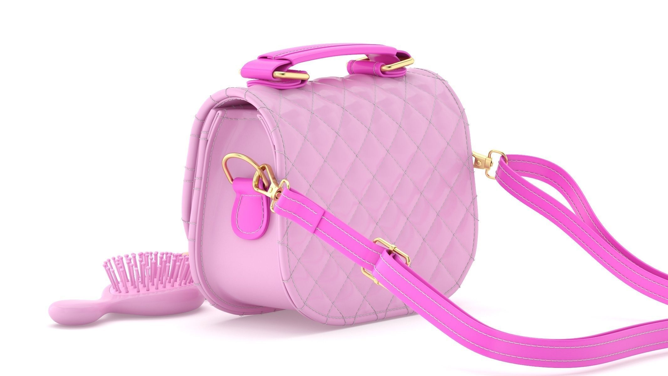 Play Purse Set 3D model_5