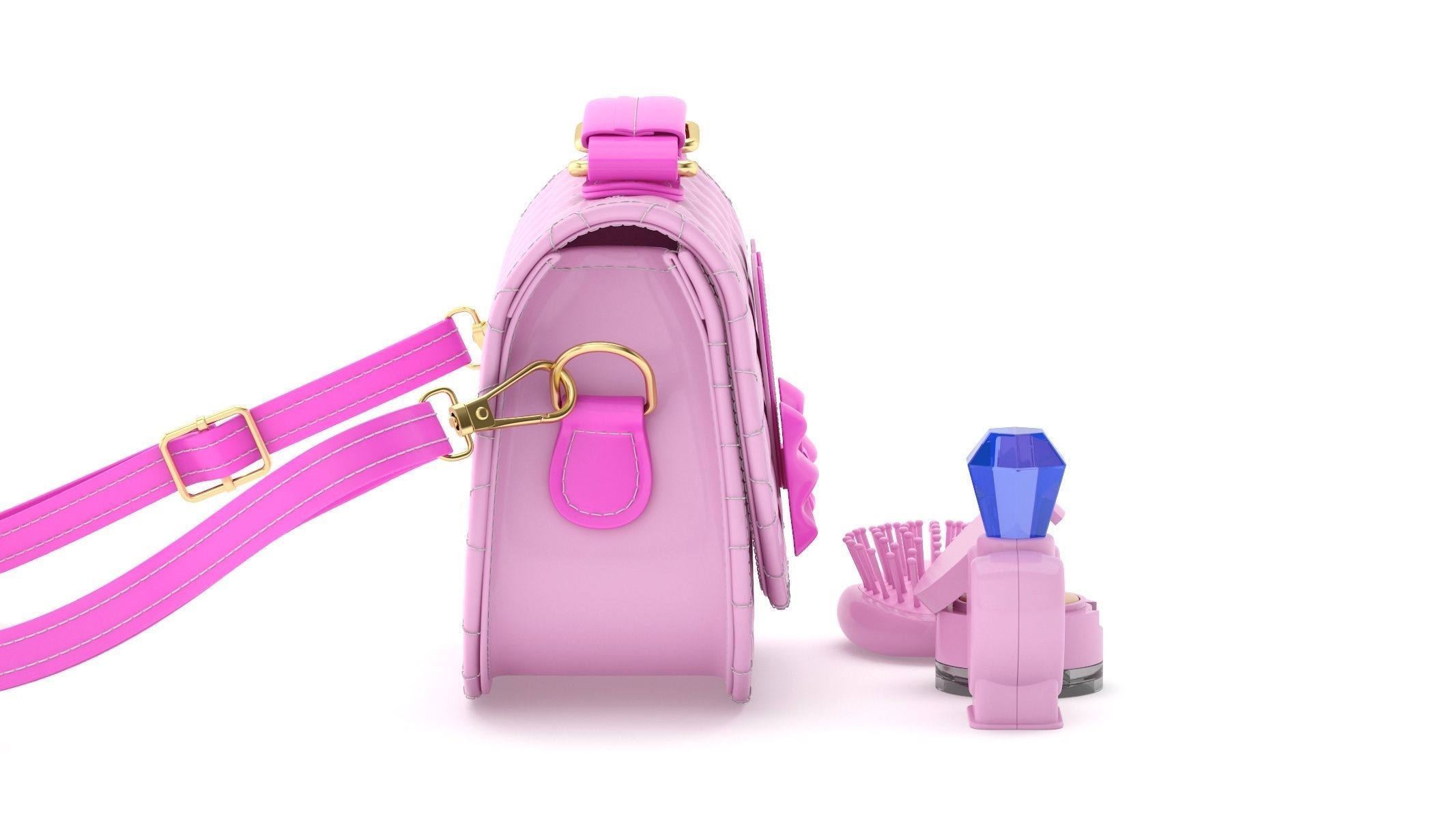 Play Purse Set 3D model_2
