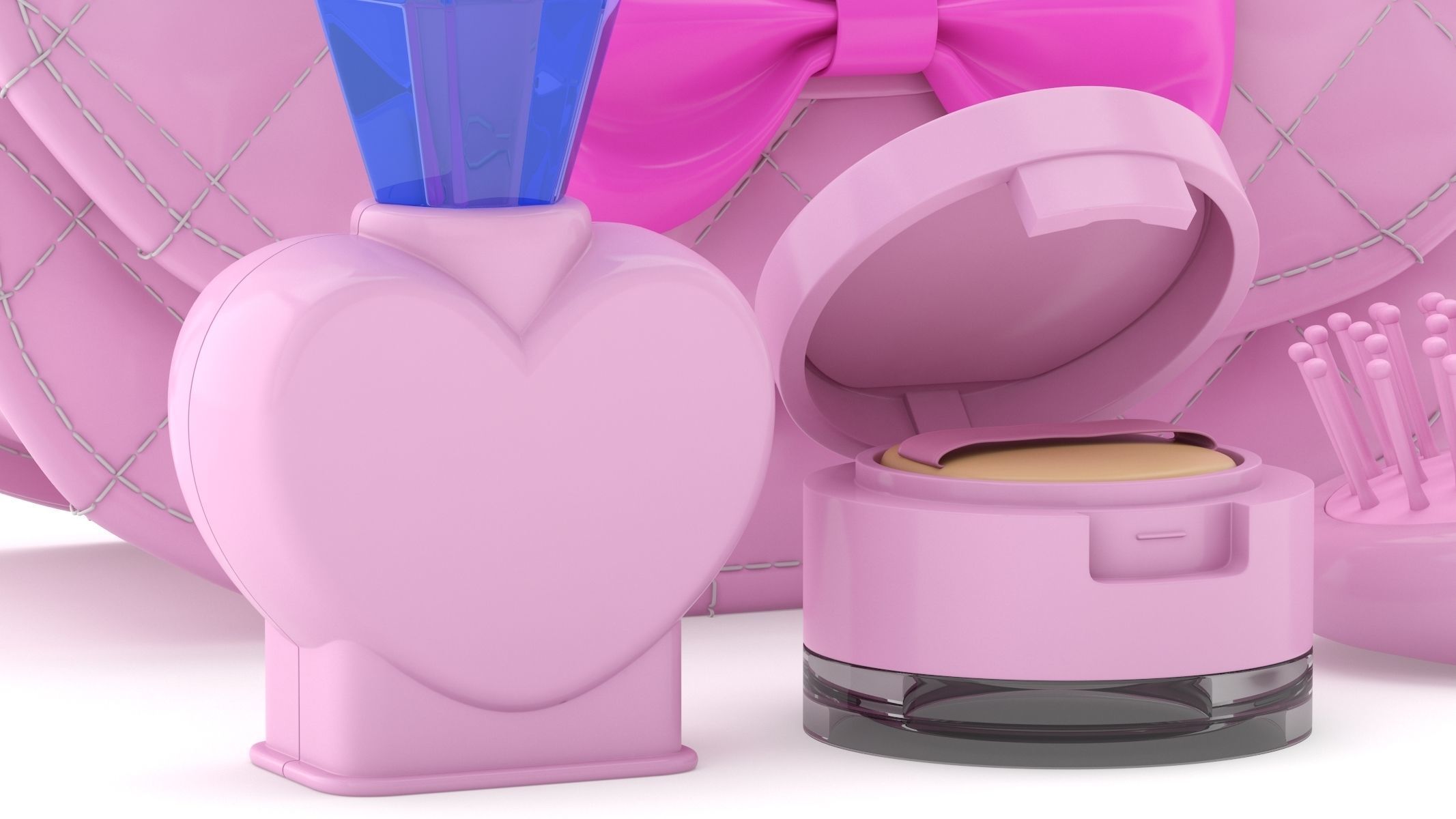 Play Purse Set 3D model_12