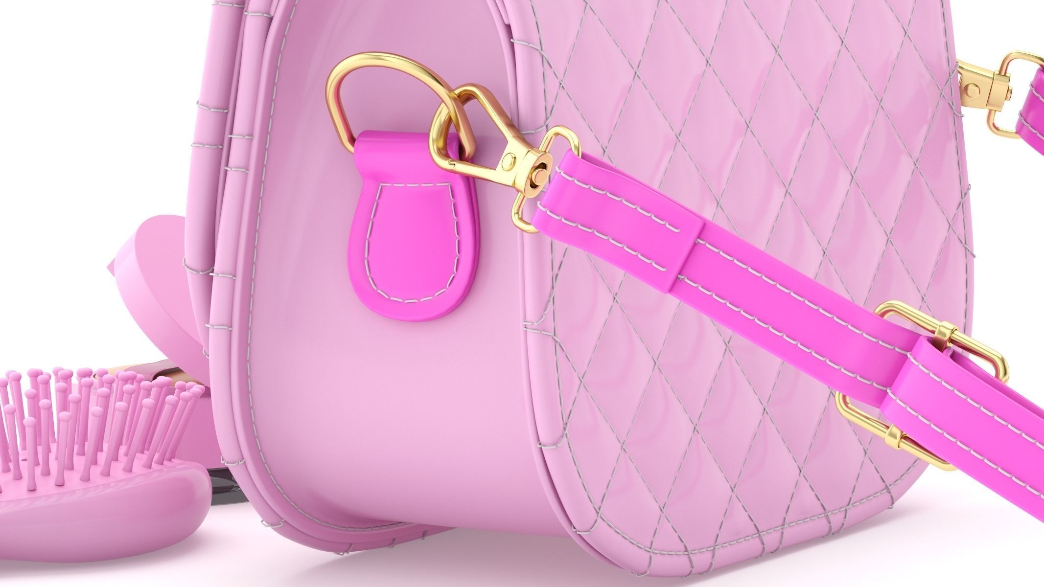 Play Purse Set 3D model_17