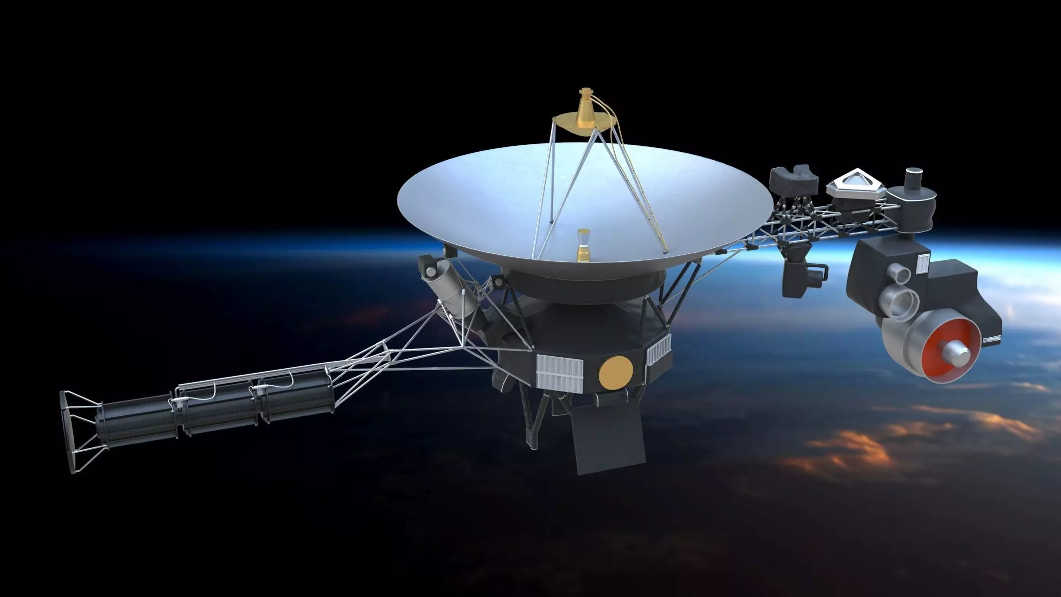 Voyager 1 3D model_0