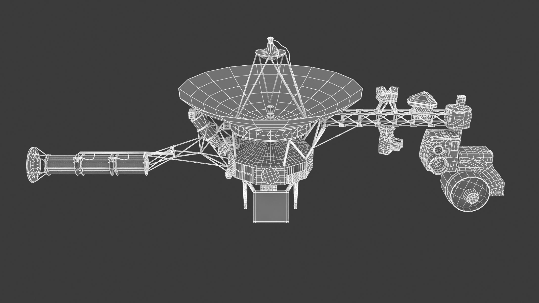 Voyager 1 3D model_29