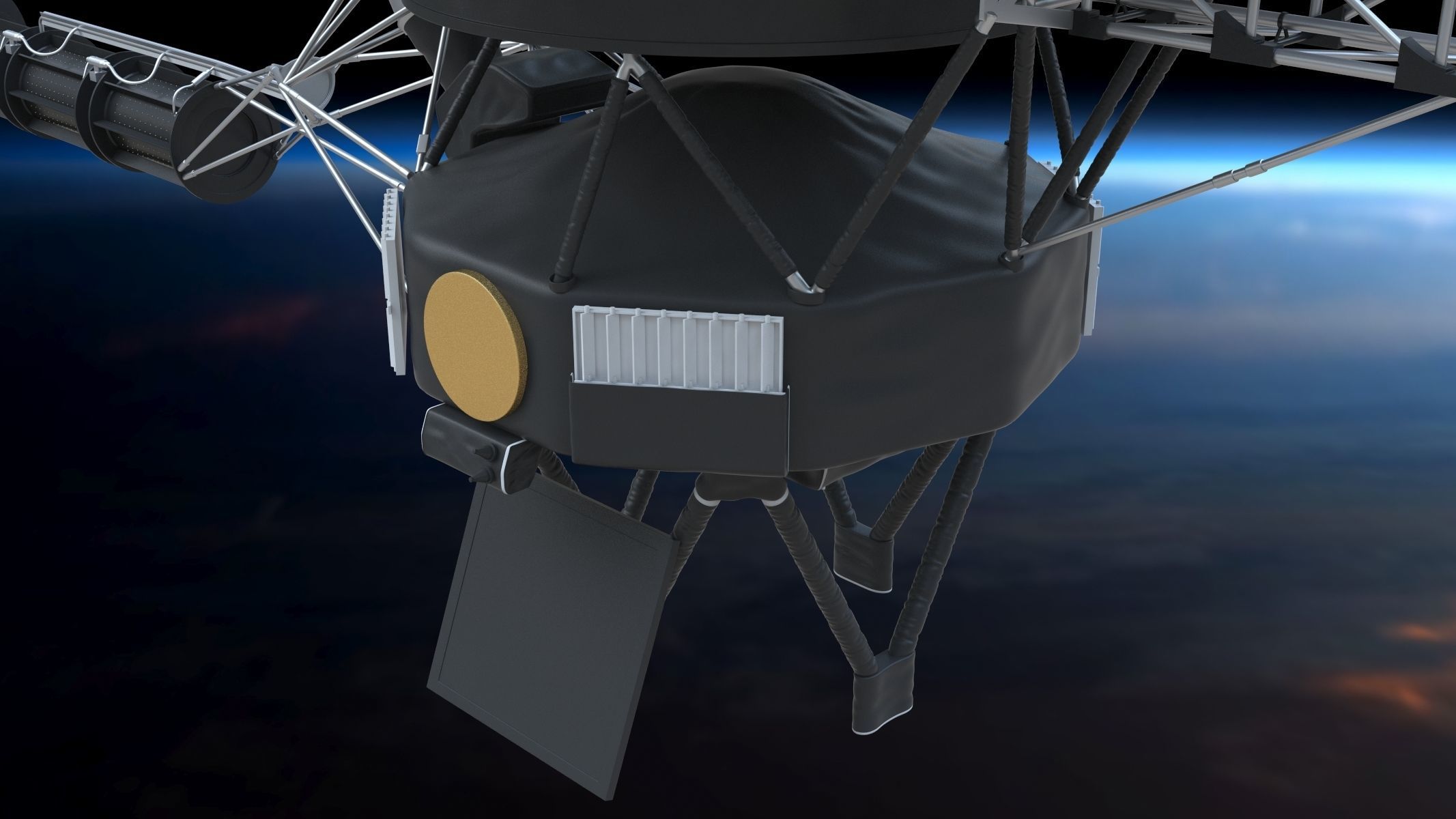 Voyager 1 3D model_18