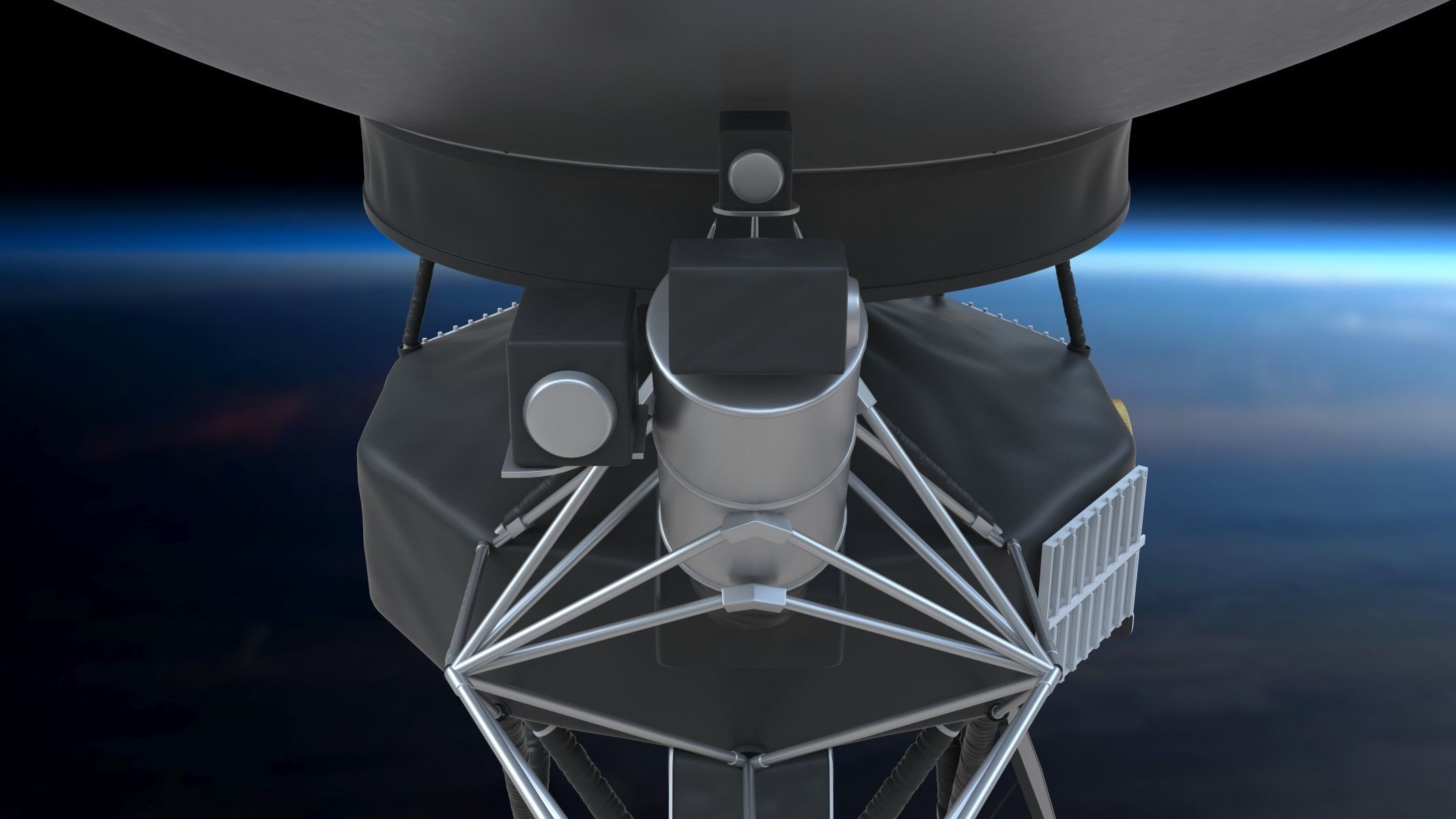 Voyager 1 3D model_12