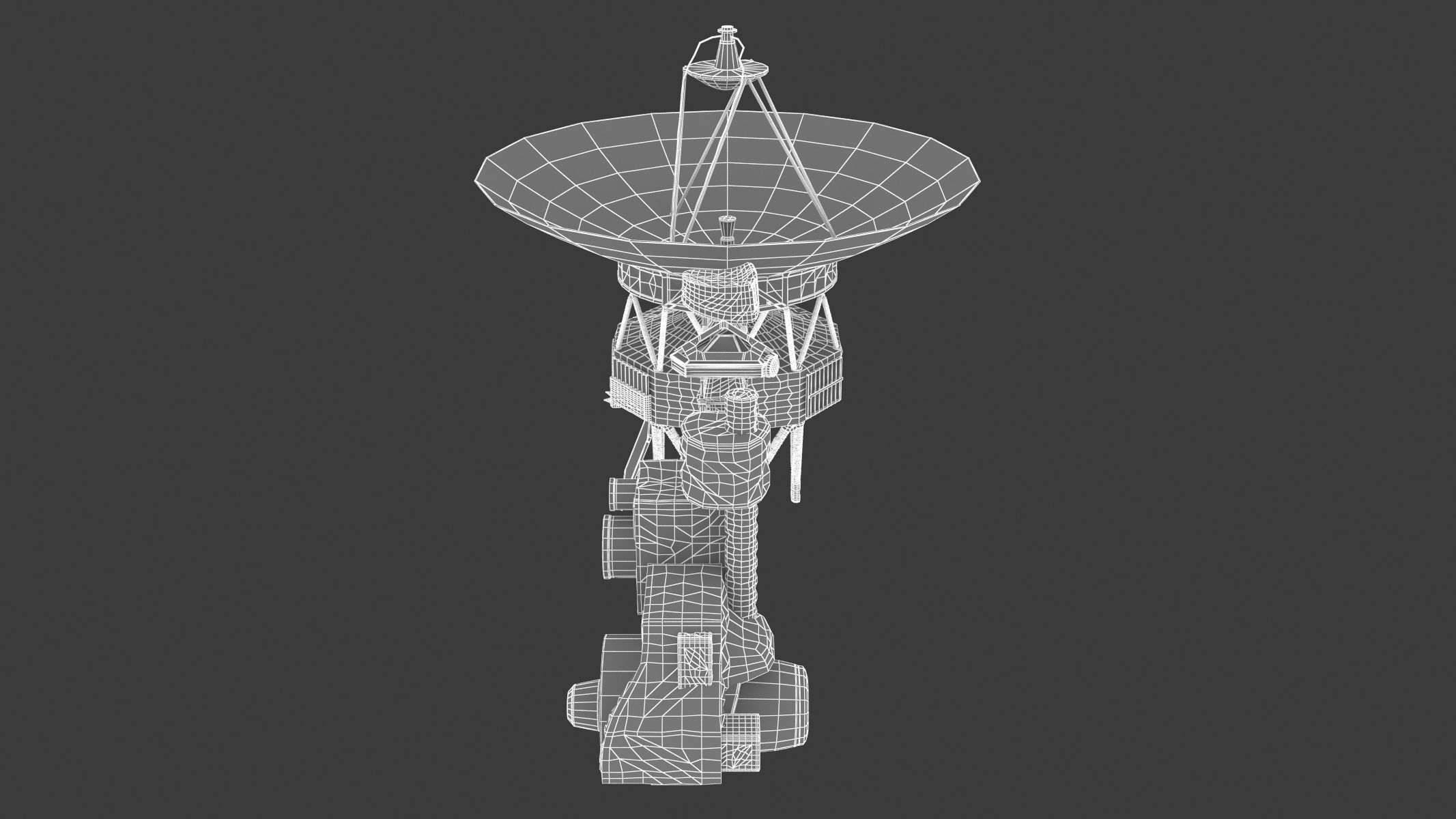 Voyager 1 3D model_27