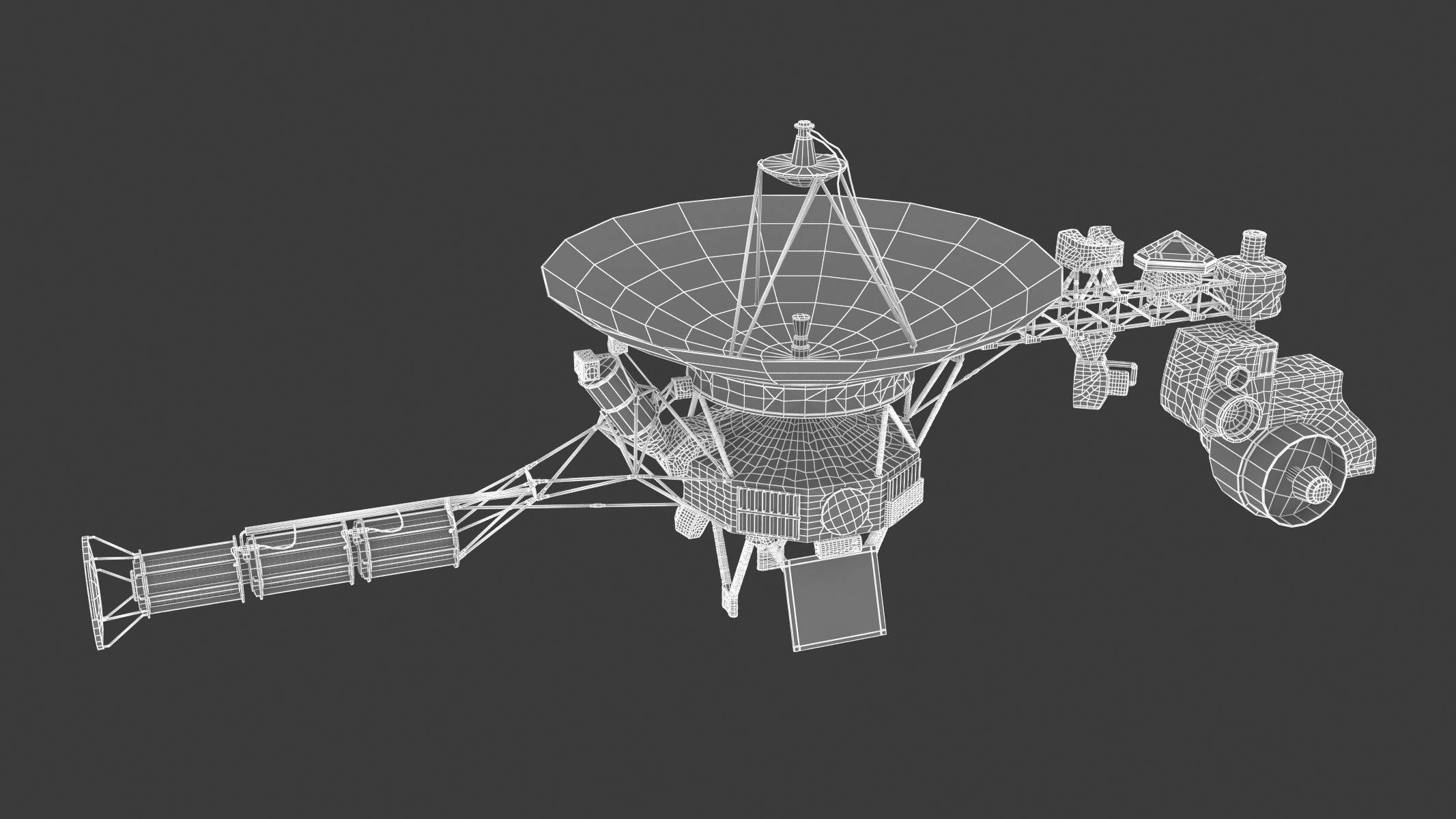 Voyager 1 3D model_20