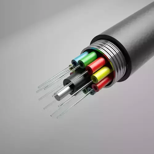 Optical Fiber 3D model