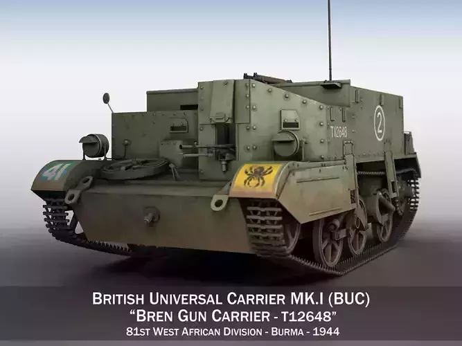 Bren Gun Carrier - BUC - T12648  