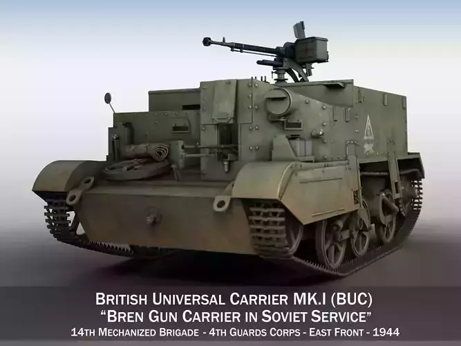 Bren Gun Carrier - BUC - Russian Army