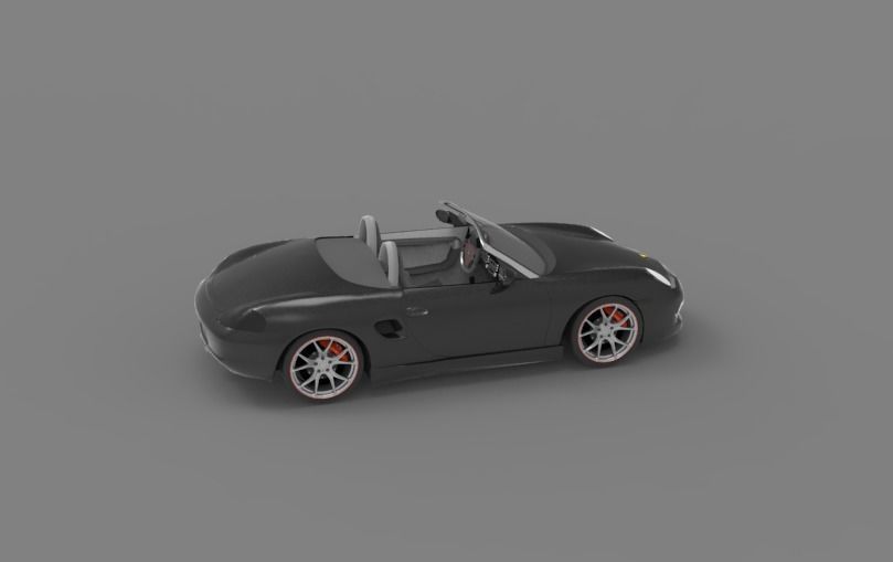 2003 Porsche Boxster 3D model_34