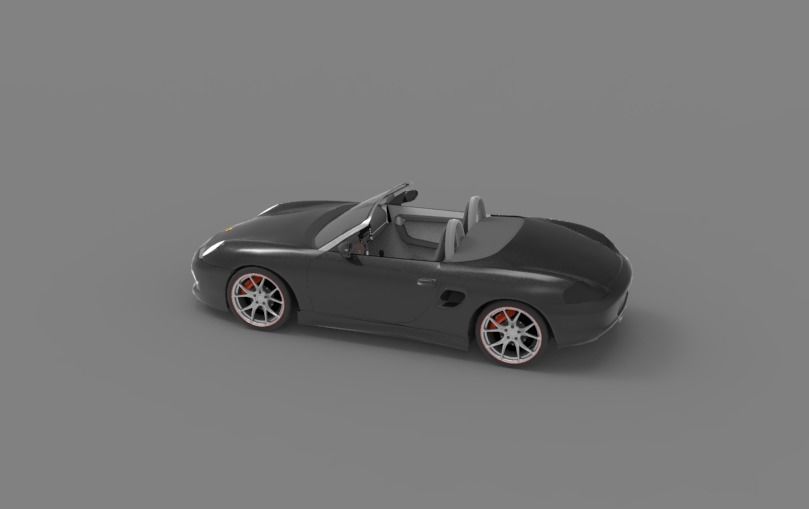 2003 Porsche Boxster 3D model_9